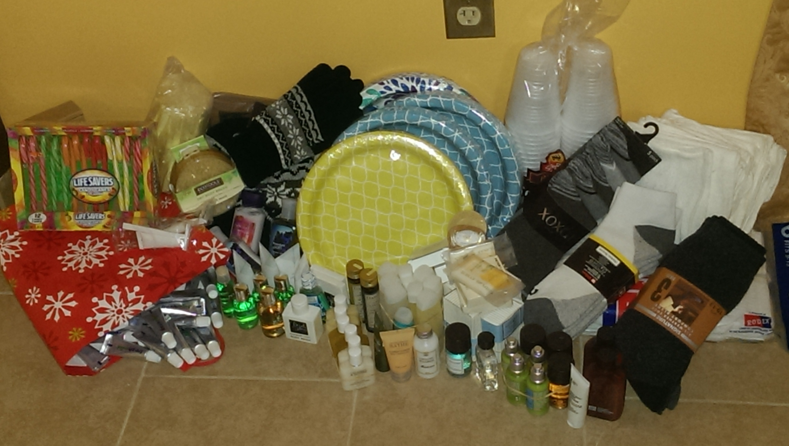 Donated Items from the Junior League of Poughkeepsie