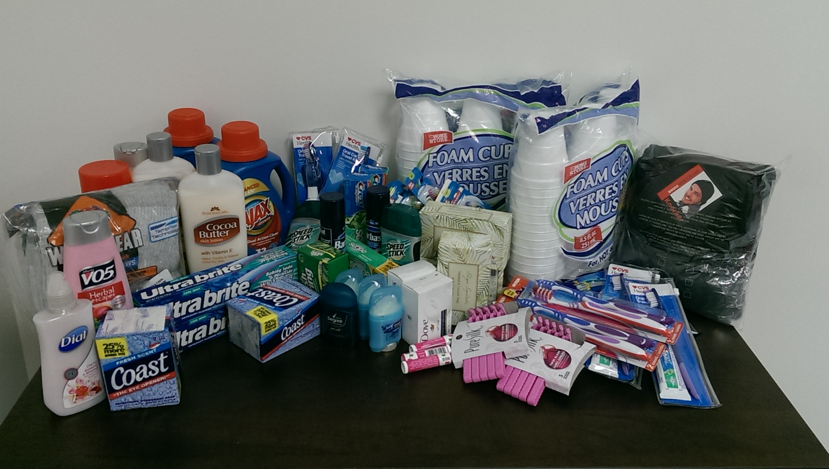 Donated Items from the Junior League of Poughkeepsie